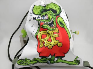 Rat Fink Green Bag Backpack