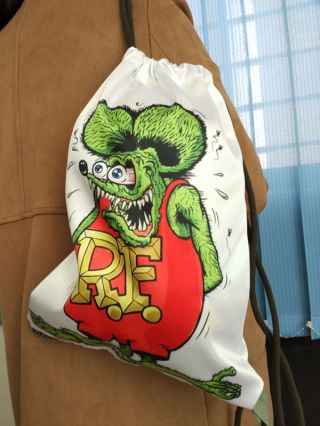 RAT FINK GREEN BAG BACKPACK 3