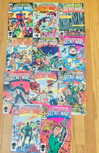 Marvel Heroes Secret Wars 2 - 12 Series Key Issue 8,  1 Missing