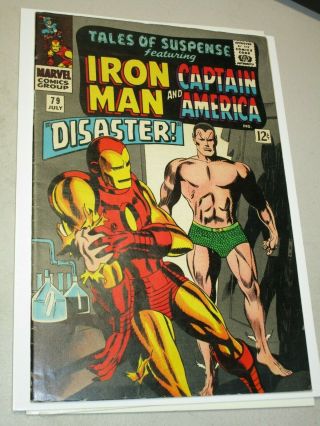 Tales Of Suspense 79 Iron Man & Captain America (1966) Marvel 1st Cosmic Cube