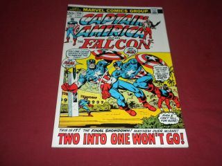 Captain America 156 Marvel 1972 Bronze Age 8.  0/8.  5 Comic