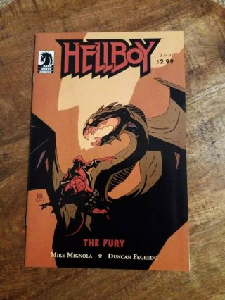 Hellboy The Fury 1 2 3 Complete Set & Being Human One Shot 2