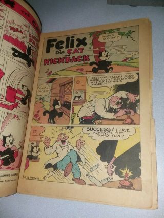 Felix the Cat 1947 Dell Four Color comics 135 golden age classic king features 3