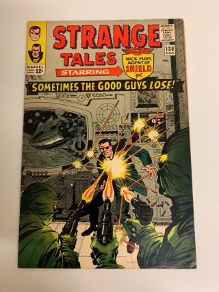 Strange Tales 138 Starring Nick Fury (nov 1965)