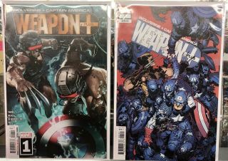 Wolverine And Captain America Weapon Plus 1 - 1st Appearance Of Weapon Xxx