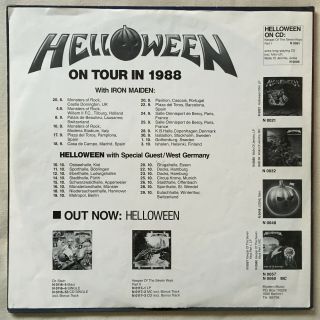 Helloween ‎– Keeper Of The Seven Keys - Part II N 0117 - 1 GERMANY EX,  LP 5
