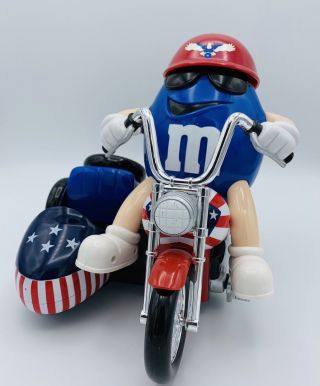 M & M " Freedom Rider " Motorcycle With Sidecar Candy Dispenser