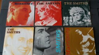 6 X 7 Inch Svinyl Singles By The Smiths / Morrissey