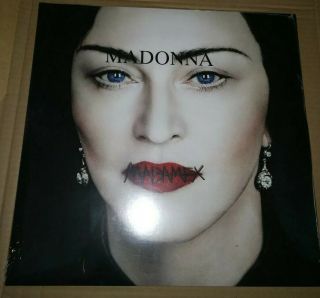 Madonna - Madame X - 2 X 12 " Clear Vinyl Lp Album (limited Edition Coloured)