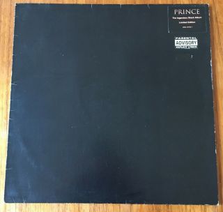 Prince - The Legendary Black Album - Limited Edition 1994 Vinyl Lp