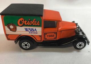 Matchbox Superfast Modle A Ford 1979 Orioles Wsba Am 910 Die Cast