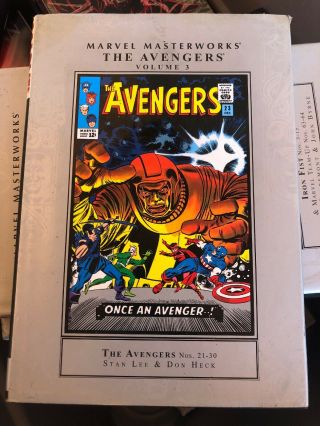 Marvel Masterworks The Avengers Volume 3 Stan Lee Don Heck (hardcover) Comics