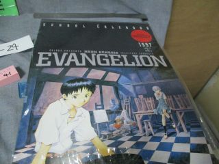 Neon Genesis Evangelion Japan Anime School Poster Calendar 1997
