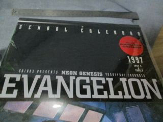 Neon Genesis Evangelion Japan Anime School Poster Calendar 1997 3