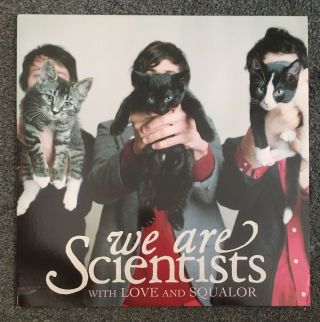 We Are Scientists With Love And Squalor 2006 Vinyl Lp Vg,