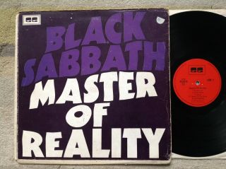Ultra Rare Lp Black Sabbath Master Of Reality Gg Records Malaysia Taiwan Orig