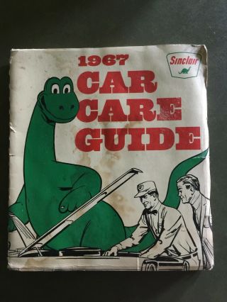 Book_vintage_1967 Sinclair Car Care Guide