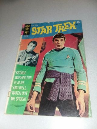 Star Trek 9 Gold Key 1970 Bronze Age Spock Leonard Nimoy Photo Cover Volume 1