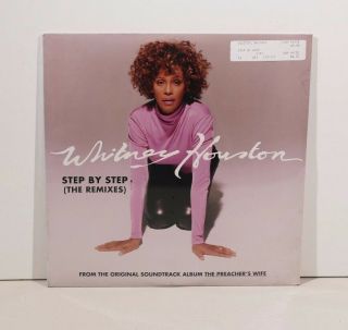 Whitney Houston - Step By Step - 12 Inch - Vinyl - Record - Single