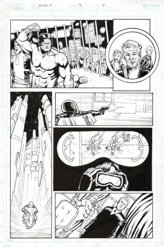 Voltron Year One Issue 3 Page 7 Comic Book Art Craig Cermak Dynamite