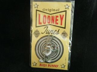 Looney Tunes Bugs Bunny 1993 Lapel Pin In Package 1387j