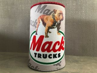 Official Mack Merchandise Retro Mack Bulldog Logo Can Stubby Holder