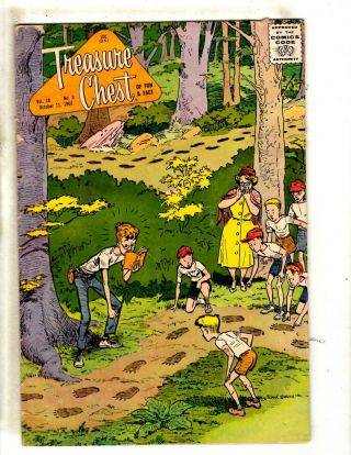 5 Treasure Chest Of Fun & Fact Catholic Comic Books 1 (1951) 3 6 17 10 JL32 2