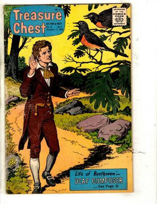 5 Treasure Chest Of Fun & Fact Catholic Comic Books 1 (1951) 3 6 17 10 JL32 3