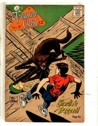 5 Treasure Chest Of Fun & Fact Catholic Comic Books 1 (1951) 3 6 17 10 JL32 4