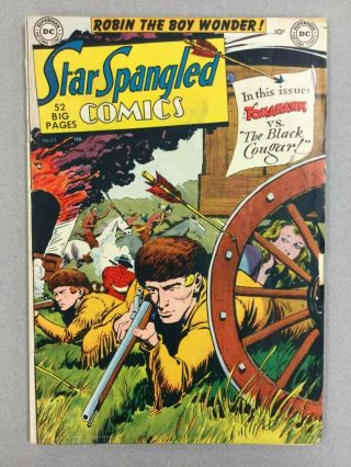 Star Spangled Comics 113,  Vg (4.  0),  1951 Dc Comics,  Frazetta Art,  Robin Story