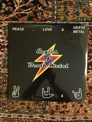 Eagles Of Death Metal Peace Love & And Death Vinyl Lp Rare First Press