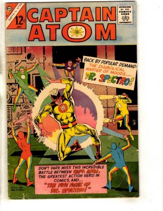 Captain Atom 81 Fn Charlton Silver Age Comic Book Dr.  Spectro Master Mood Jl40