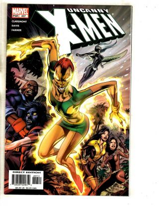 6 Uncanny X - Men Marvel Comic Books 454 455 456 457 458 459 Wolverine CR55 4