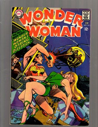Wonder Woman 173 Fn/vf Dc Silver Age Comic Book Batman Flash Superman Rp5
