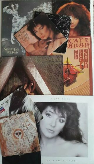 10 Kate Bush Vinyl: The Whole Story,  Lionheart,  Kick Inside,  Never For Ever Etc