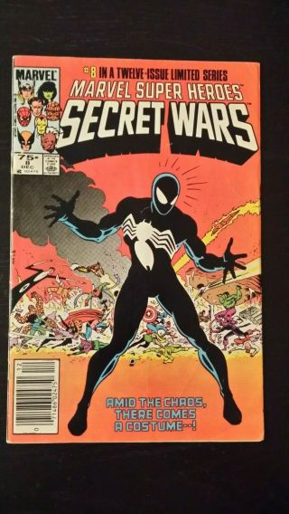 1984 Marvel Comics Marvel Heroes Secret Wars 8 Vg,  Flat Rate