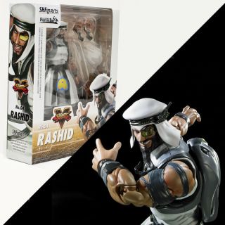 Rashid Street Fighter V Bandai S.  H.  Figuarts Tamashii Nations Figure Authentic