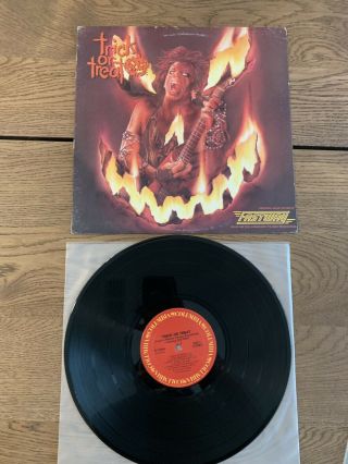 Fastway ‎trick Or Treat 1986 1st Press Canadian Gold Stamp Promo Cbs Rare