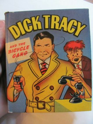 1948 Dick Tracy And The Bicycle Gang - The Better Little Book - Cond.