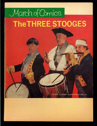 March Of Comics 373 (the Three Stooges) Tv Giveaway 1972 Fn,