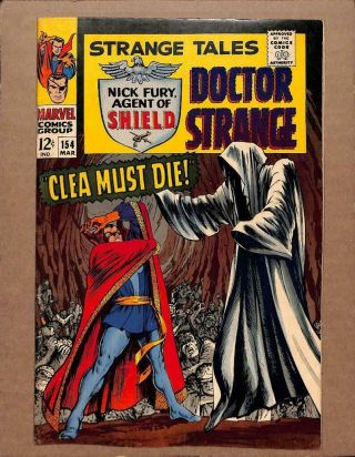 Strange Tales 154 - - Doctor Strange Nick Fury Marvel