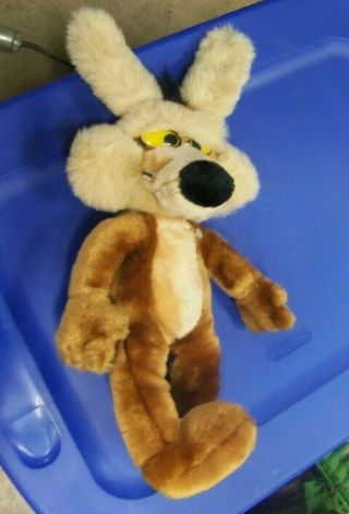 24k Looney Tunes Wile E.  Coyote Plush Stuffed Animal Warner Bros