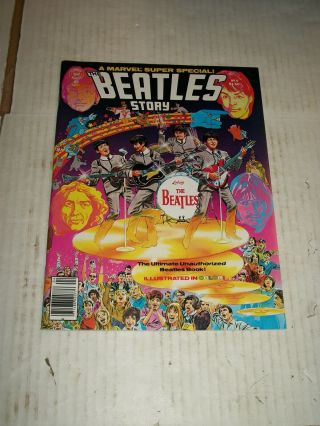 Marvel Special 4 The Beatles Story 1978