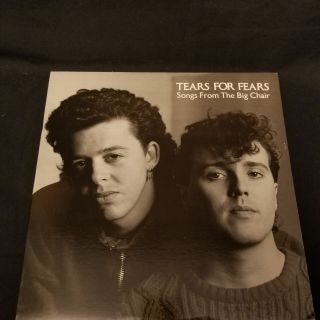 Tears For Fears - Songs From The Big Chair Lp 1985 Pressing.