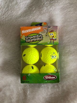 Nickelodeon Wilson Spongebob Golf Balls