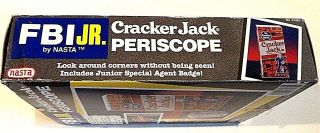 Vintage Nasta FBI Jr.  Cracker Jack Periscope 1991 W/badge 4