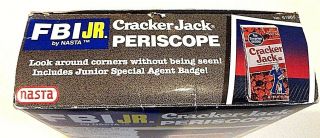 Vintage Nasta FBI Jr.  Cracker Jack Periscope 1991 W/badge 5
