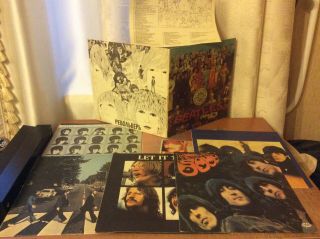 The Beatles - Set Of 8 Albums.  8 Lp’s.  Russian Pressing.  All Nmint/mint -