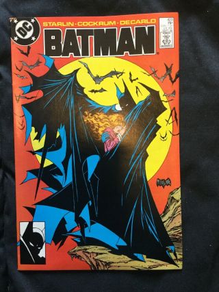 Batman 423 Classic Todd Mcarlane Cover Art 1st Print Dc Comic Book