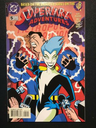 Superman Adventures 5 (1996) 1st Appearance Of Livewire Nm -